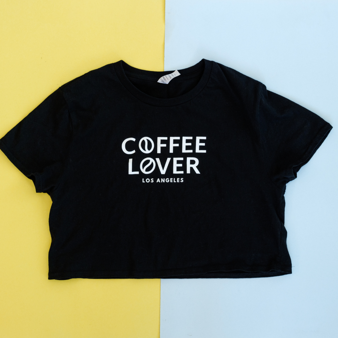 Women's Short Cut T-shirt Coffee Lover